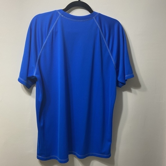 NIKE DRI-FIT,ROYAL BLUE,SHORT SLEEVE,SPORT T-SHIRT. SIZE- LARGE - Picture 2 of 11